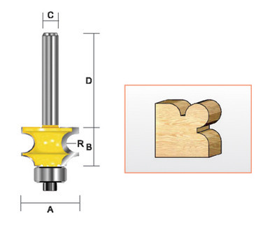 Kempston 320421 - Large Bead Bit, 5/32" Radius
