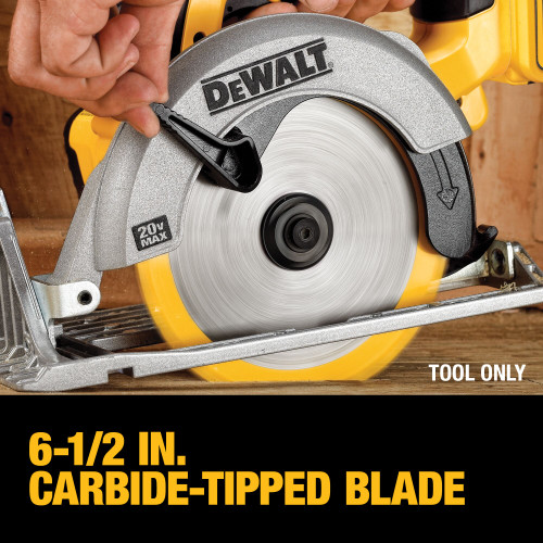 DEWALT DCS391B - 20V MAX* 6-1/2" Circular Saw (Tool Only)
