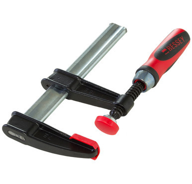 Bessey TGJ2.518+2K - Clamp, woodworking, F-style, 2K handle, replaceable pads, 2