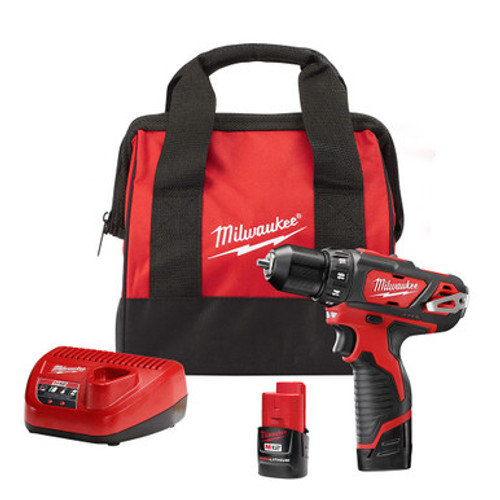 Milwaukee 2407-22 - M12 3/8 in. Drill/Driver Kit