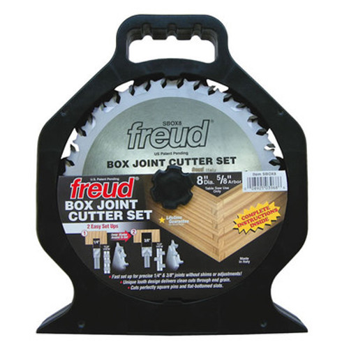 Freud SBOX8 - 8" Box Joint Cutter Set