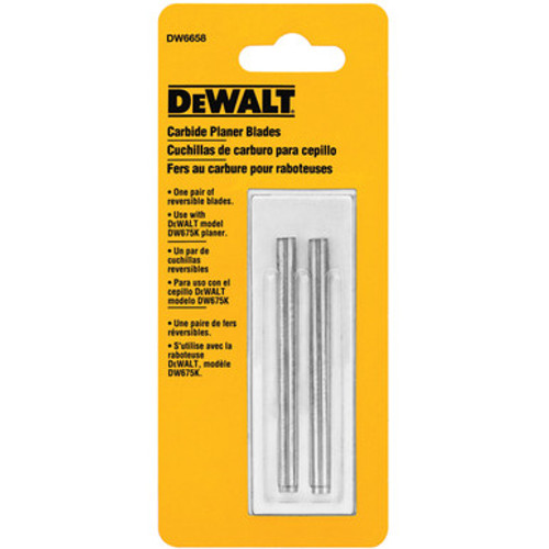 DEWALT DW6658 - Carbide Replacement Blades (DW675)