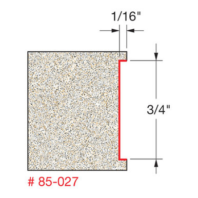 Freud 85-027 - 1/16" Depth Inlay Bit