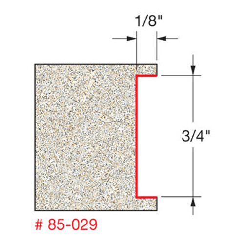 Freud 85-029 - 1/8" Depth Inlay Bit