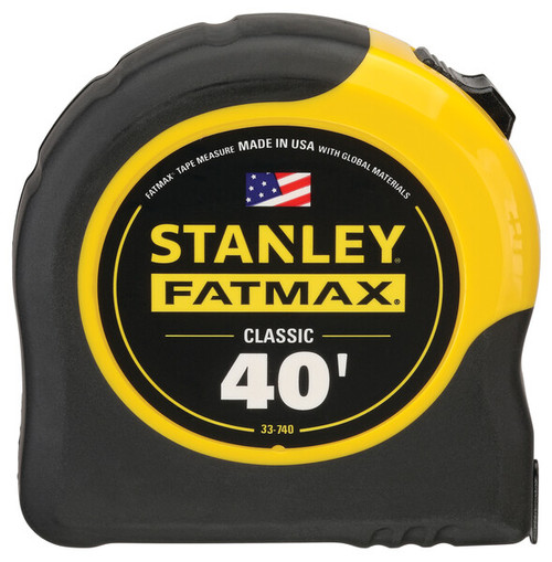 Stanley 33-740L - STANLEY FATMAX Tape Measure with Blade Armor Coating 1-1/4in. X 40ft