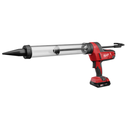 Milwaukee 2643-21CT - M18 Cordless 20-oz Clear Barrel Caulk and Adhesive Gun Kit
