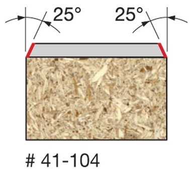 Freud 41-104 - 19/32" (Dia.) Bevel Trim Bit