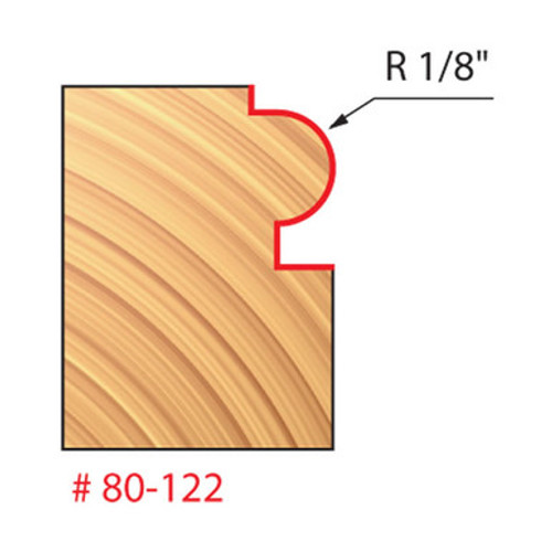 Freud 80-122 - 1/8" Radius Traditional Beading Bit