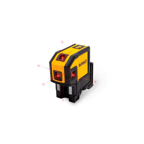 DEWALT DW0851 - Self-Leveling 5 Spot Beam + Horizontal Line Laser
