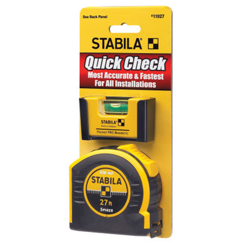 Stabila 11927 - Quick Check Pocket Pro Plus 27' Tape