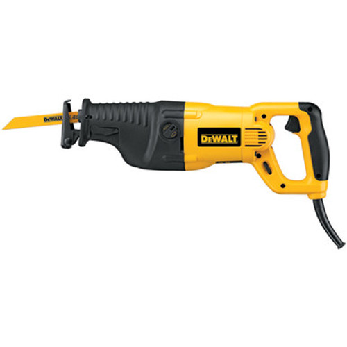 DEWALT DW311K - Reciprocating Saw Kit 13.0A, 0-2,700 SPM w/ Keyless Blade Clamp