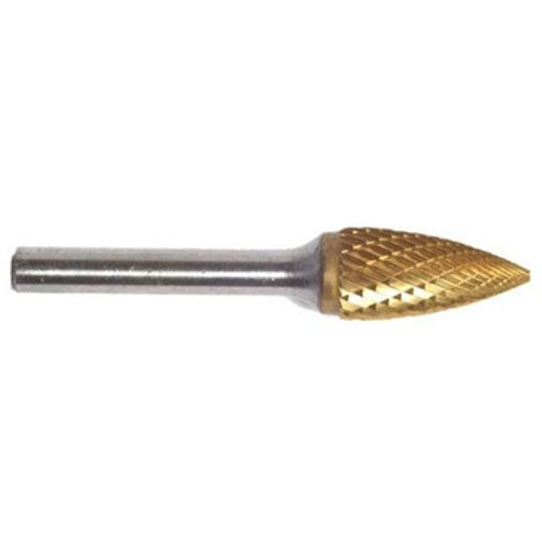 Champion -  TITANIUM COATED SOLID CARBIDE DIE GRINDER BURS TREE POINTED 1/2" X 1" - SG5-IPAC