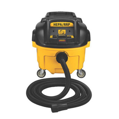 DEWALT DWV010 - 8 Gallon Hepa/Rrp Dust Extractor With Automatic Filter Cleaning