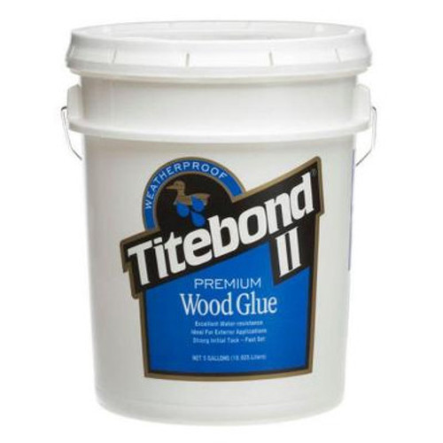 Titebond 5007 - Titebond II Premium Wood Glue, 5 Gallon Pail