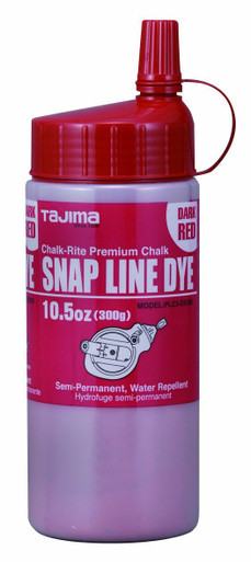 Tajima PLC3-DR300 - Snap Line Dye, Dark Red, 300G / 10.5 Oz.