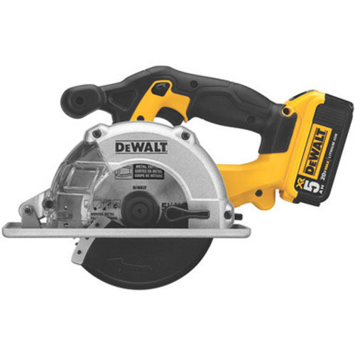 DEWALT DCS373P2 - 20V MAX Li-Ion Metal Cutting Saw (5.0Ah) W/ 2 Batteries And Kit Box