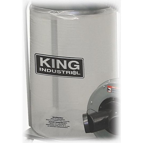 King Canada KDCB-5 - See through plastic bottom dust bag for KC-3105C