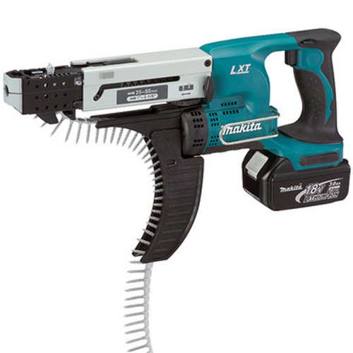 Makita DFR550RFE - 1/4" Cordless Autofeed Screwdriver