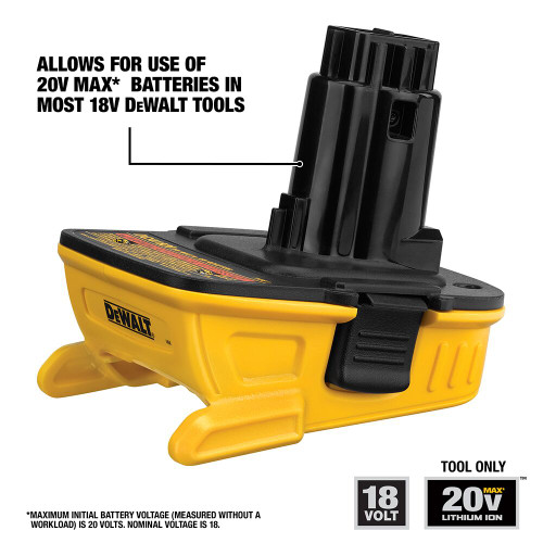 DEWALT DCA1820 - 20V MAX To 18V Adaptor