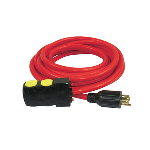 King Canada K-L1430R-25 - 25 ft. Generator Extension cord with resets