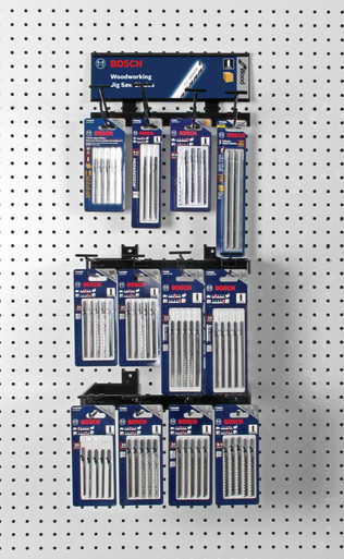 Bosch T244D - Jig Saw Blade, T-Shank, 5 pc. 4 In.6 TPI Speed for Wood