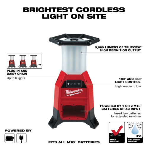 Milwaukee 2151-20 - M18 RADIUS Site Light