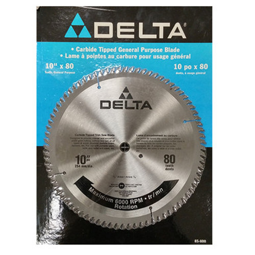 Delta - Saw Blade 10" 80T - 85-800