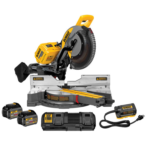 DEWALT DHS790AT2 - 12"(305Mm) 120V MAX* Double Bevel Sliding Compound Miter Saw Kit