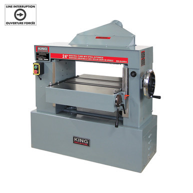 King Canada KC-630FX-6 - 24" Industrial Planer (600V/3 Phase)