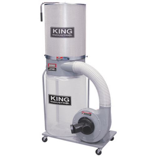 King Canada KC-3105C/KDCF-3500 - 1,200 Cfm Dust Collector With Canister Filter