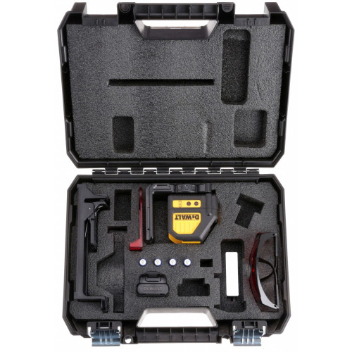 DEWALT DW088LR - 12V Compatible Cross Line Laser - Red Beam