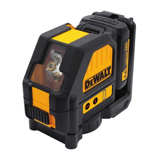 DEWALT DW088LR - 12V Compatible Cross Line Laser - Red Beam