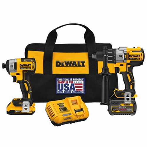 DEWALT DCK299D1T1 - FLEXVOLT„¢ HAMMERDRILL & IMPACT KIT