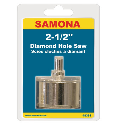 Samona/ROK 48363 - Diamond Hole Saw 2-1/2"
