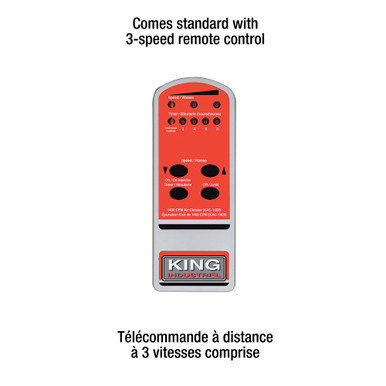 King Canada KAC-1400 - 1400 Cfm Air Cleaner
