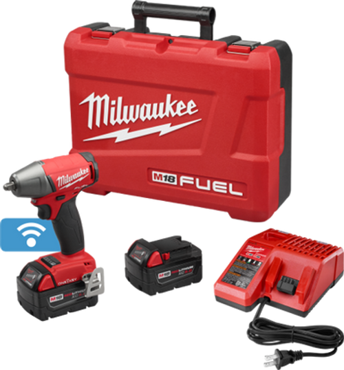 Milwaukee 2758-22 - M18 FUEL™ with ONE-KEY™ 3/8" Compact Impact Wrench w/ Friction Ring Kit