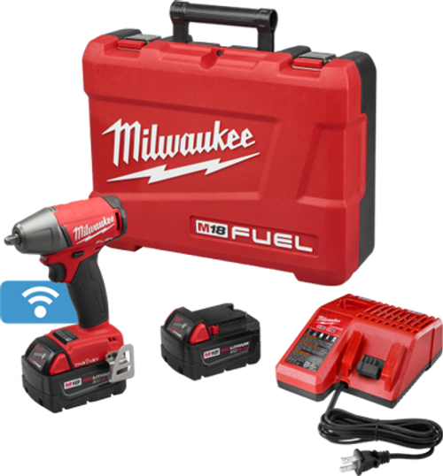 Milwaukee 2758-22 - M18 FUEL™ with ONE-KEY™ 3/8" Compact Impact Wrench w/ Friction Ring Kit