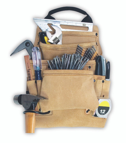 Kuny's AP923T - 10 Pocket Carpenter's Nail & Tool Bag