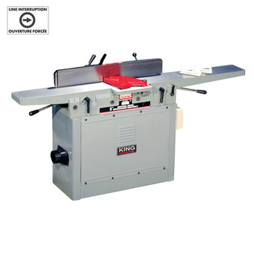 King Canada KC-85FX - 8" Parallelogram Jointer With Spiral Cutterhead