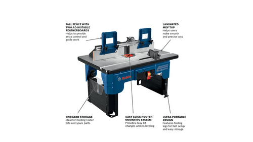 Bosch RA1141 - Portable Benchtop Router Table