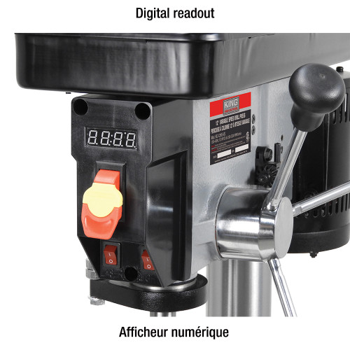 King Canada KC-12HS-VS - 12" Bench Variable Speed Drill Press
