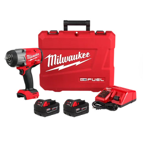 Milwaukee 2967-22 - M18 FUELâ„¢ 1/2" High Torque Impact wrench w/ Friction Ring Kit