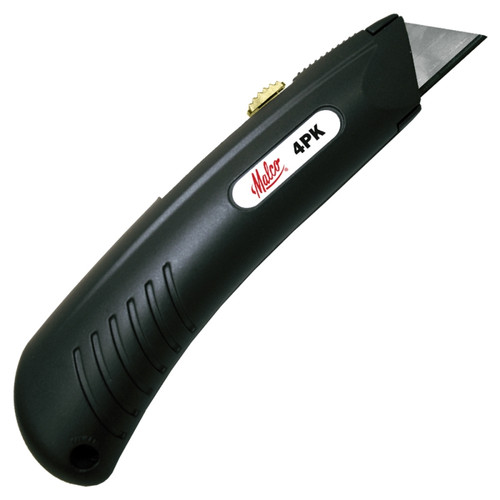 Malco 4PK - Utility Knife, 3 Pos Hd