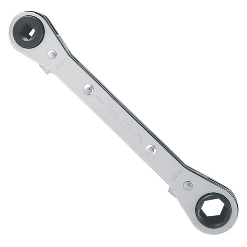 Malco RRW4 - Ratchet Wrench-Sq/Hex Dr
