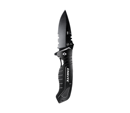 Unilite EK4 - Heavy Duty Folding Utility Knife With 'Drop Point' Blade