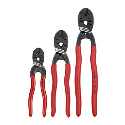 Knipex 002005US2 - 3 Pc Cobolt® Compact Bolt Cutters Set