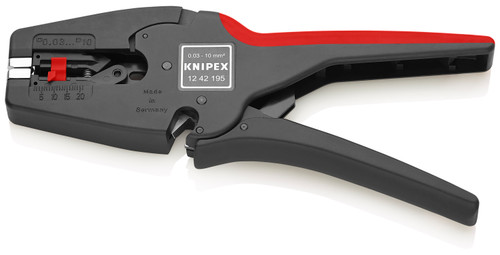 Knipex 1242195 - Automatic Wire Stripper 8-32 Awg
