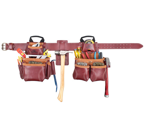 Kuny's Leather 21453X - Top Of The Line Pro Framer'S Heavy-Duty Leather Combo System - Xl - 18 Pockets