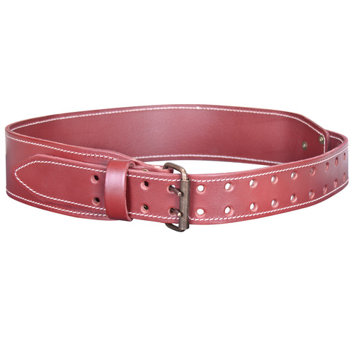 Kuny's Leather 21962X - 3" Tapered Heavy-Duty Leather Work Belt - Xl (40" - 52")