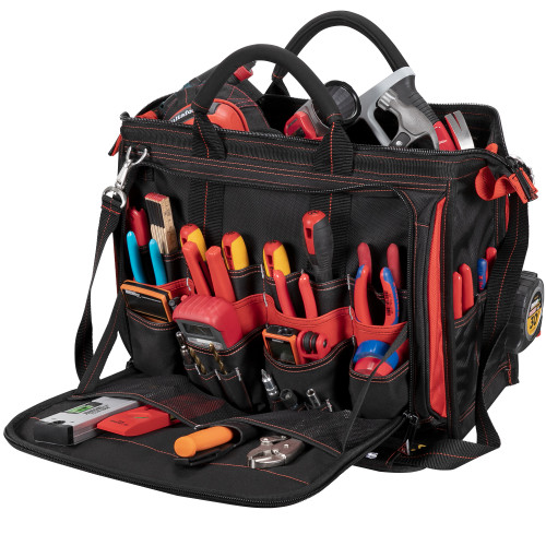 Kuny's Leather HT5593 - 18" Multi-Compartment Tool Carrier